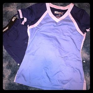 greys anatomy scrub set worn once